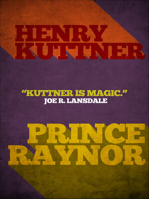 cover image of Prince Raynor